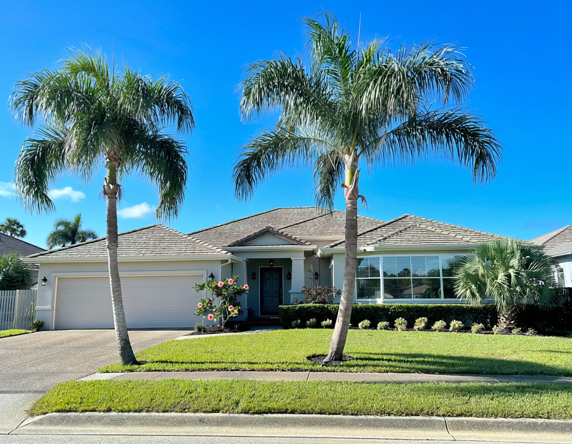 Property manager inspecting a Tampa Bay Florida rental home